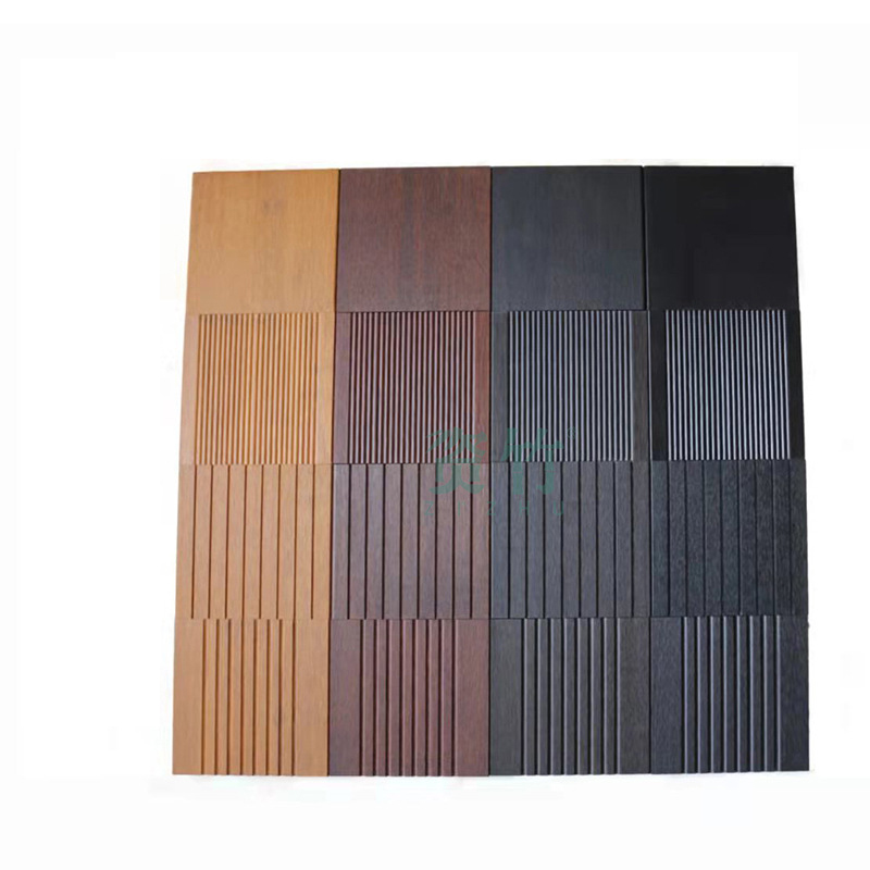 Outdoor strand woven bamboo floor tiles bamboo deck/decking