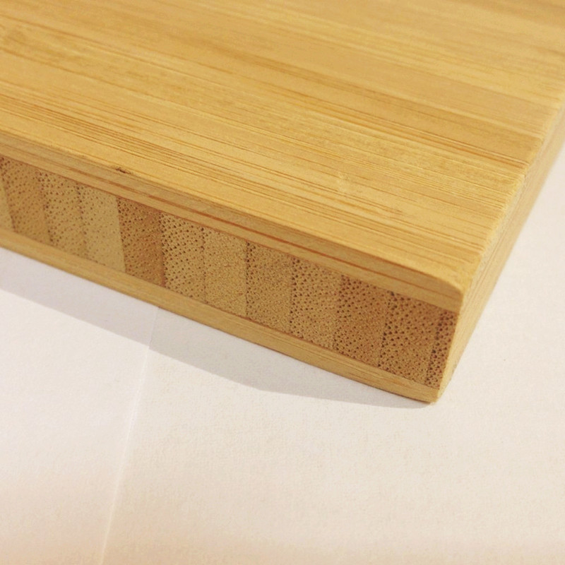 Natural horizontal unfinished bamboo plywood furniture board OEM