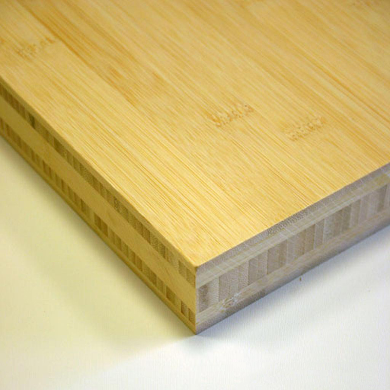 Carbonized flat-pressed bamboo board bamboo furniture board OEM